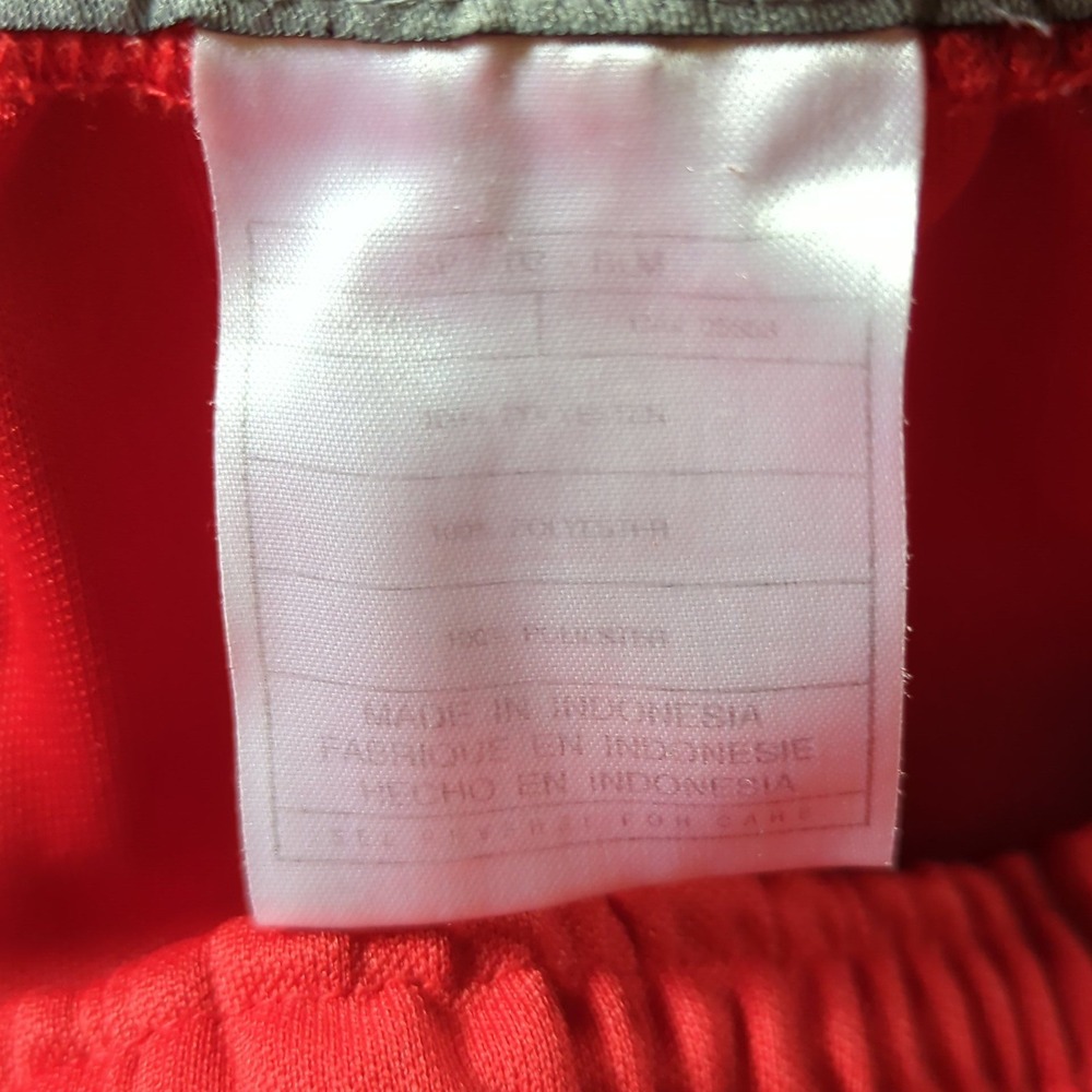 Nike Philadelphia 76ers Warm Up Pants Mens XL Red NBA Breakaway Stars Vintage - Picture 8 of 12